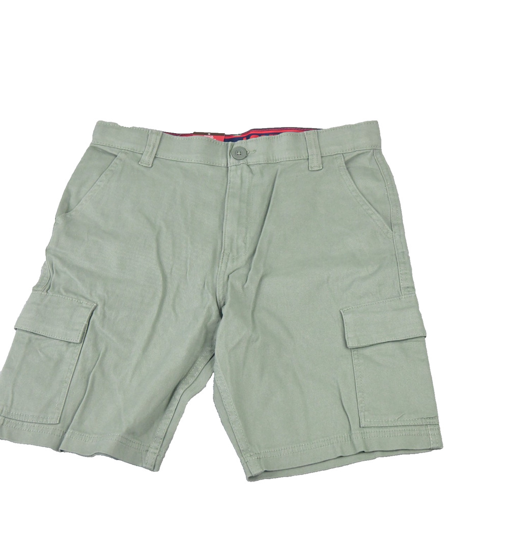 Levi's Boy's Youth Utility Cargo Shorts Size 16 Regular Green